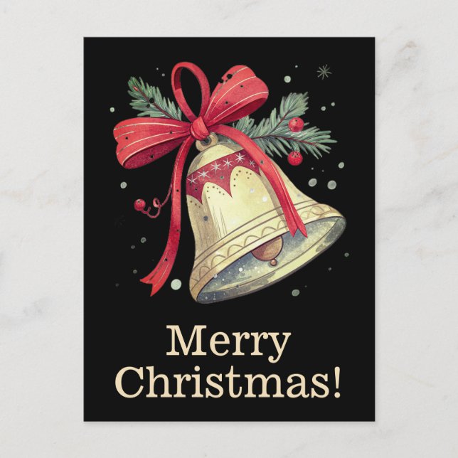 Cartes de vœux de Noël joyeux (Devant)