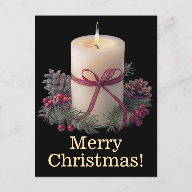 Cartes de vœux de Noël joyeux (Devant)