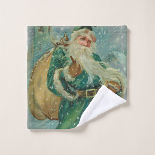 Cartes de vœux de Noël-Reto Père Noël Carte postal