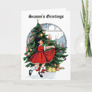 Cartes de vœux de Noël vintage