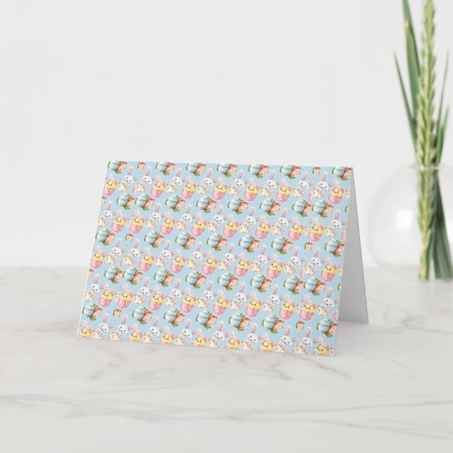 Cartes de voeux de Pâques (vierge) (Devant)