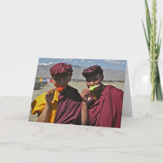 cartes de voeux de photo de voyage (Devant)