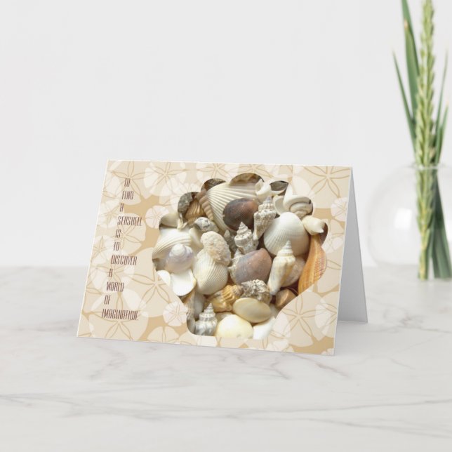 Cartes de voeux de plage (Devant)