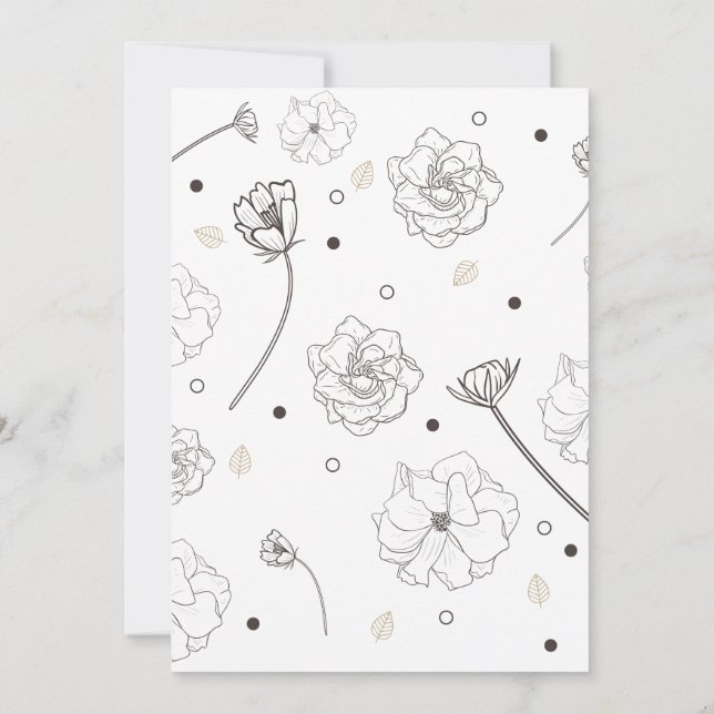 Cartes de Vœux de Thanksgiving (Dos)