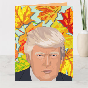 CARTES DE VŒUX DE THANKSGIVING DE DONALD TRUMP
