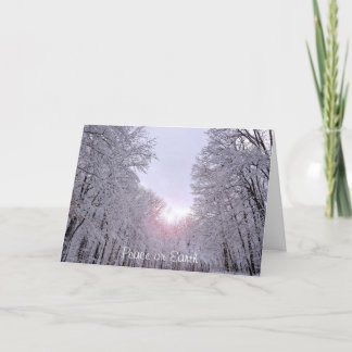 Cartes de voeux de vacances de Noël