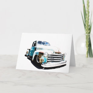 Cartes de voeux de voiture