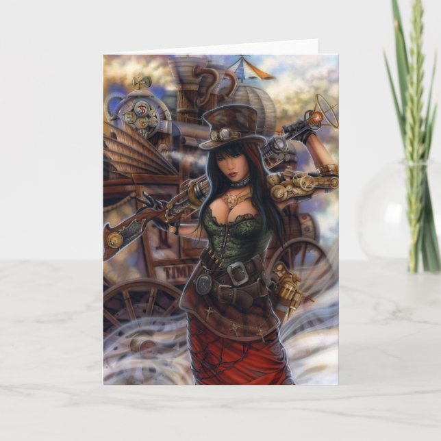 Cartes de voeux "de voyageur de temps" ! (Devant)