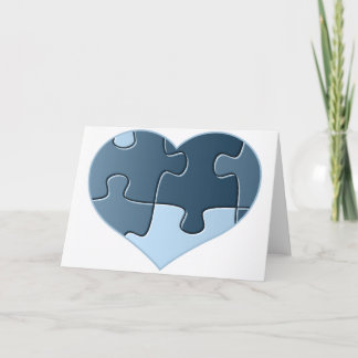 Cartes de voeux denteuses de coeur