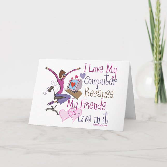 Cartes de voeux des amis en ligne (Devant)