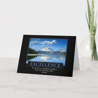 Cartes de voeux d'excellence