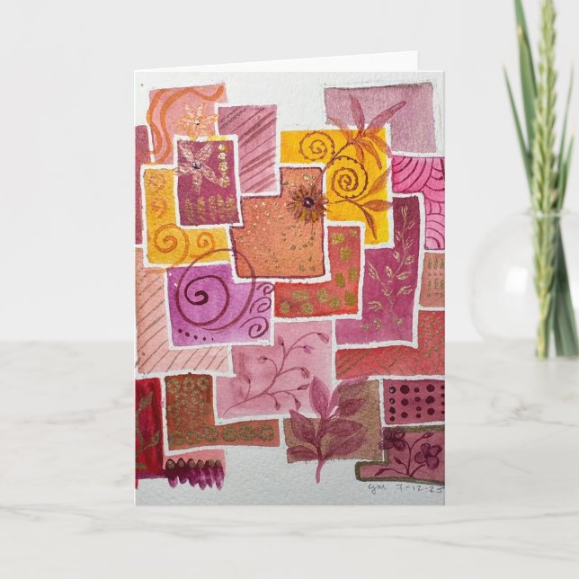 Cartes de vœux Doodle par Jill  (Devant)