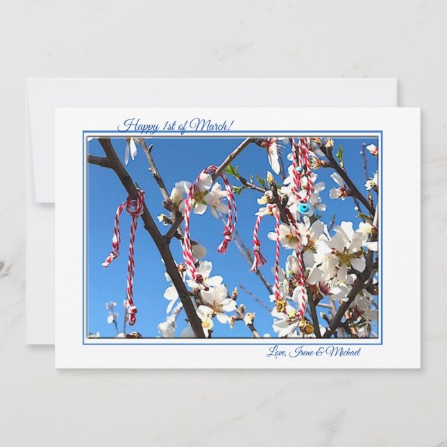 Cartes de voeux du 1er mars (Devant)