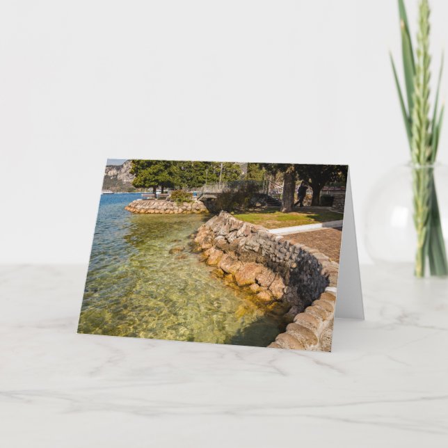 Cartes de voeux du lac de Garde (Devant)
