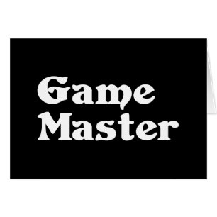 Cartes de voeux du maître de jeu