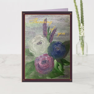 Cartes de vœux en aluminium Pivoines & Roses trémi