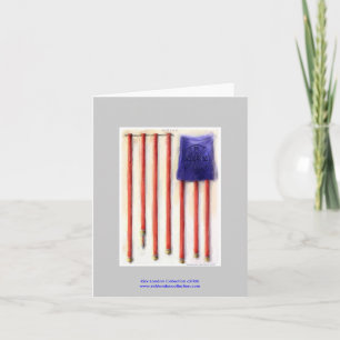 Cartes de vœux en hommage aux pompiers avec drapea