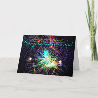 Cartes de voeux Fireworks