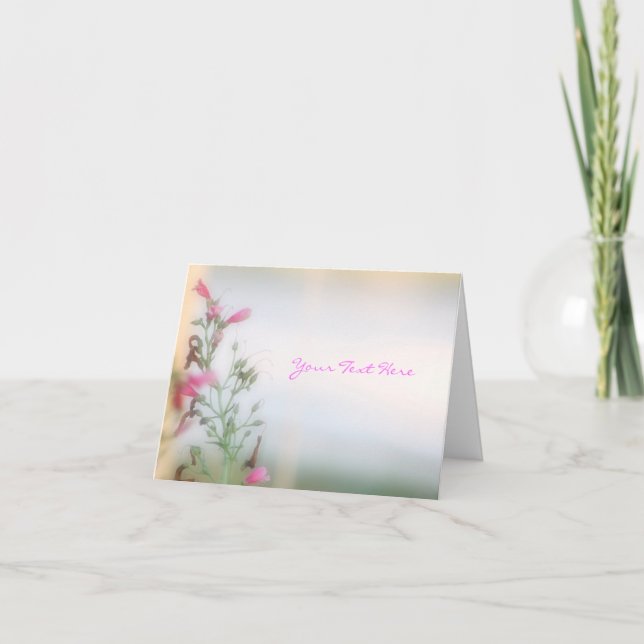 Cartes de voeux Flower Photography (Devant)