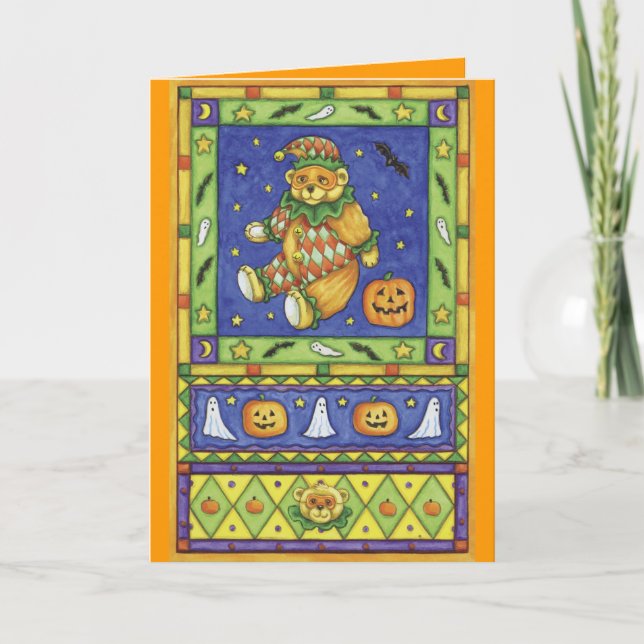 Cartes de voeux Halloween (Devant)