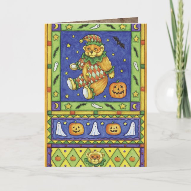 Cartes de voeux Halloween (Devant)