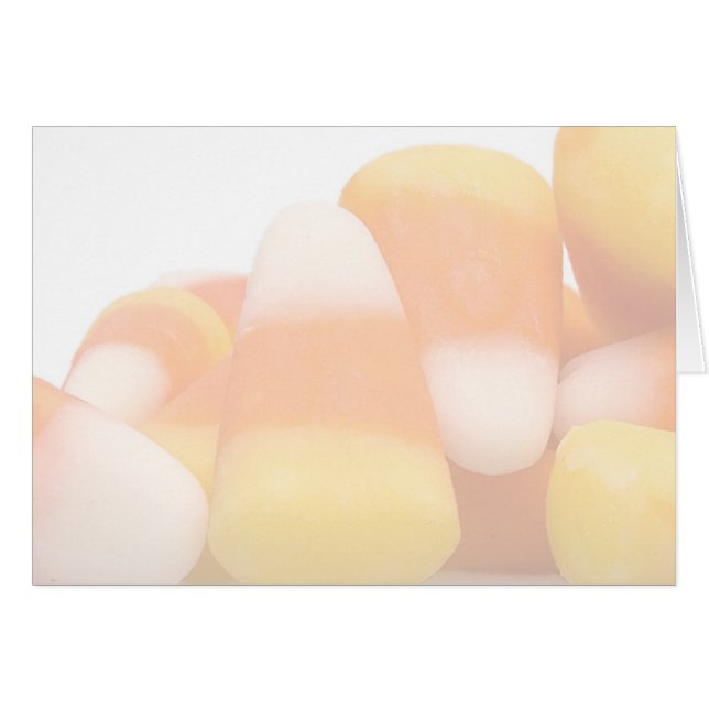 Cartes de voeux Halloween Candy Corn (Devant Horizontal)