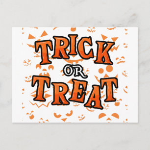 Cartes de vœux Halloween Trick or Treat