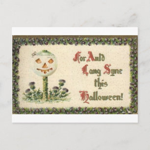 Cartes de voeux Halloween vintage Affiches classiq