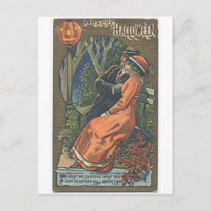 Cartes de voeux Halloween vintage Affiches classiq
