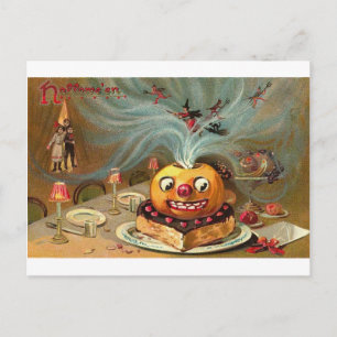 Cartes de voeux Halloween vintage Affiches classiq