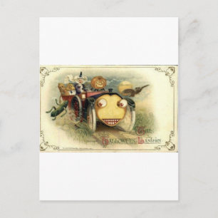 Cartes de voeux Halloween vintage Affiches classiq