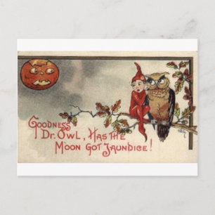 Cartes de voeux Halloween vintage Affiches classiq