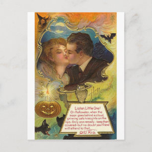 Cartes de voeux Halloween vintage Affiches classiq