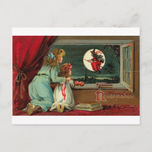 Cartes de voeux Halloween vintage Affiches classiq