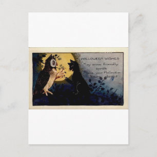 Cartes de voeux Halloween vintage Affiches classiq