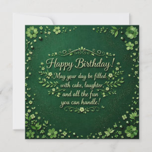 Cartes de vœux Joyeux Anniversaire