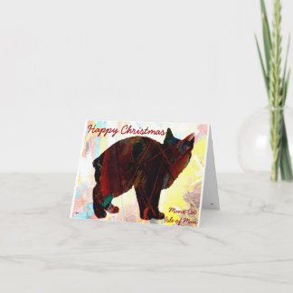 Cartes de voeux Manx Cat