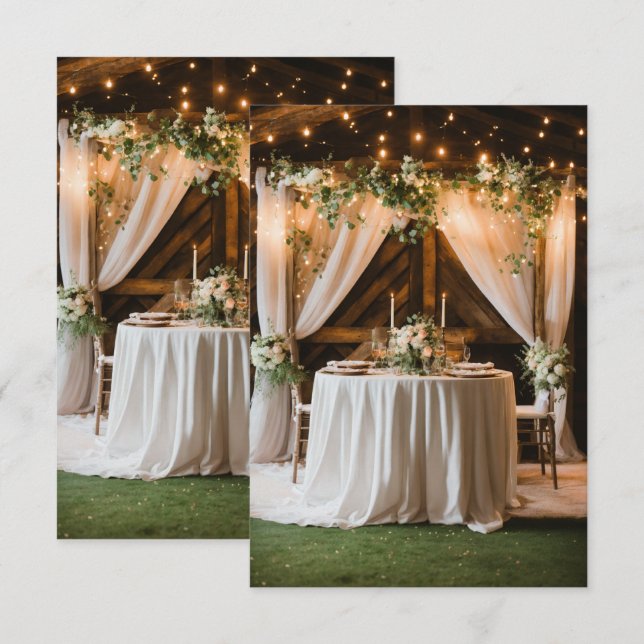 Cartes de voeux mariages > Cartes Fiançailles (Devant / Derrière)