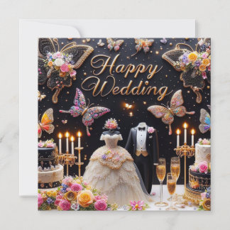 Cartes de voeux Mariages joyeuses