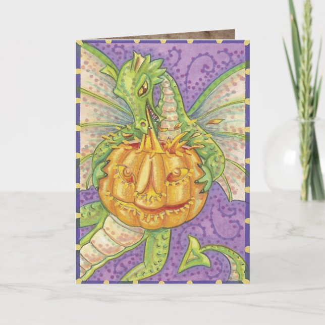 Cartes de voeux mignonnes de Halloween (Devant)