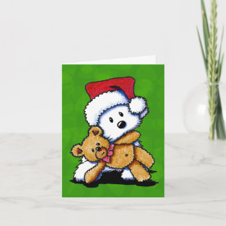 Cartes de voeux Nounours de Noël