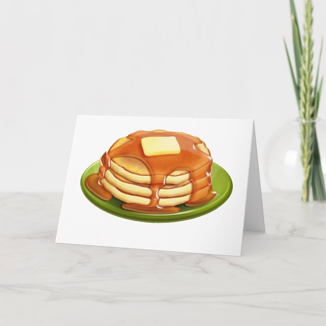 Cartes de voeux Pancakes (Créateur téléchargé)