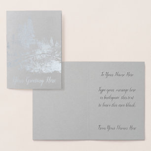 Cartes de vœux personnalisées d'hiver de Vancouver