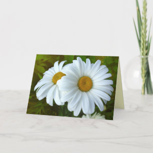 Cartes de voeux personnalisées Fleurs sauvages