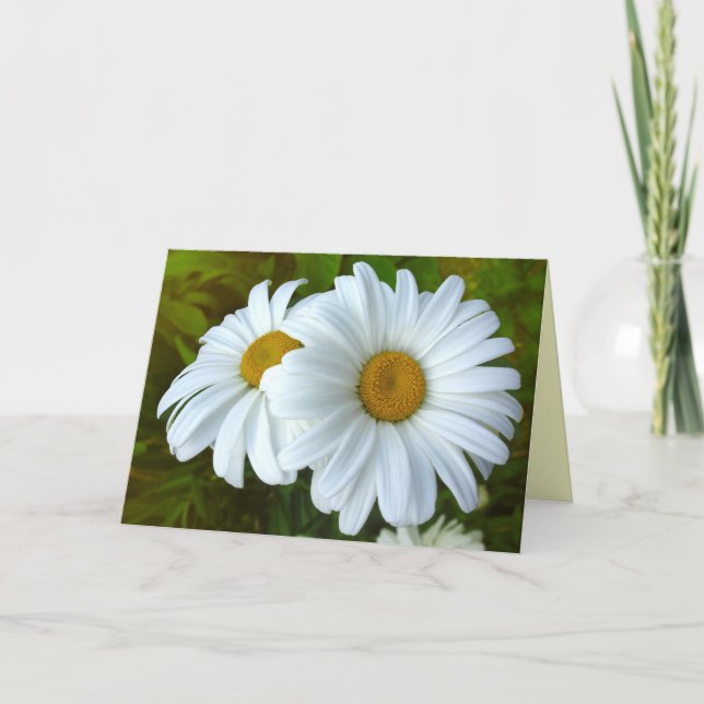 Cartes de voeux personnalisées Fleurs sauvages (Devant)
