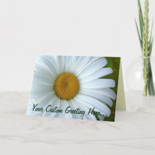Cartes de voeux personnalisées Fleurs sauvages
