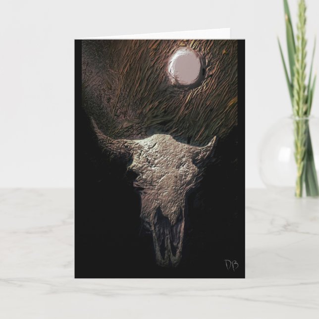 Cartes De Voeux "Pièce Du Passé" (Devant)