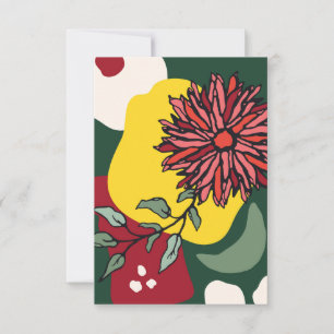 Cartes de vœux plates Cartes uniques et élégante