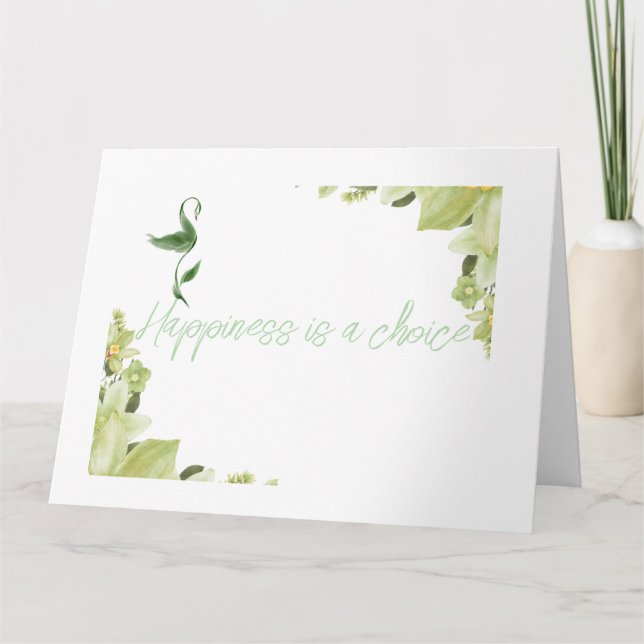 Cartes de vœux pliées (Devant)