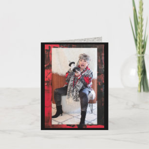 Cartes de voeux pliées des résolutions du Nouvel A